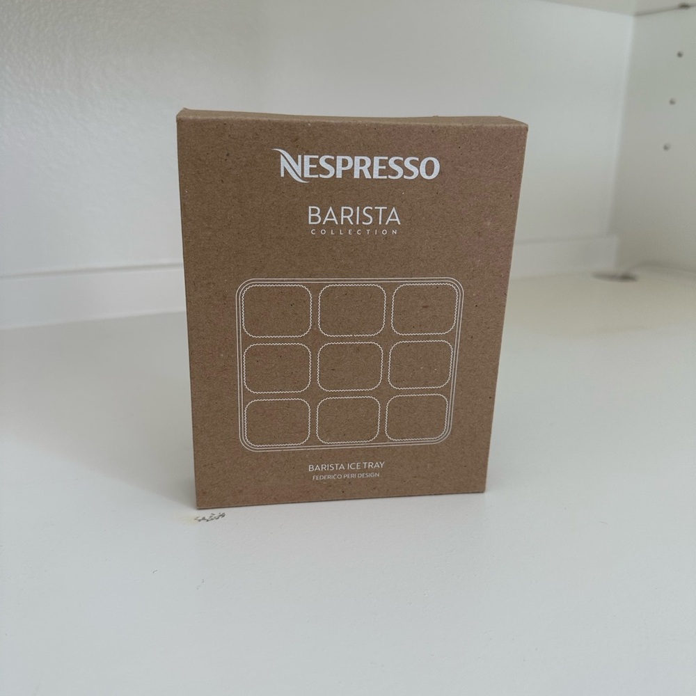 NEW Nespresso Barista ice molds